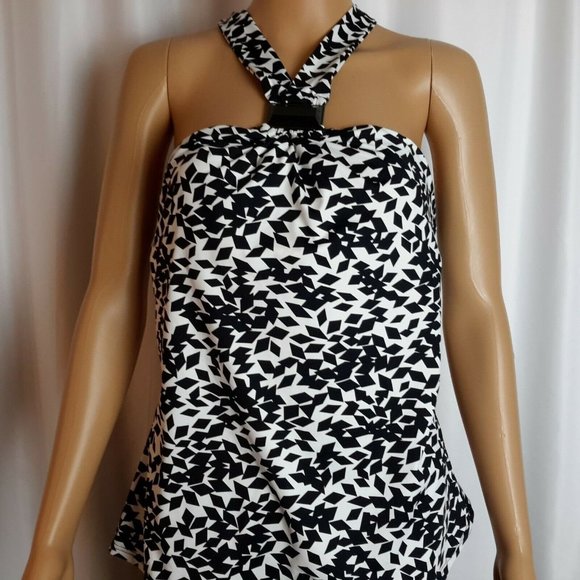 Kenneth Cole Other - NWT/Kenneth Cole Swim Top Black & White Cup 38D-z